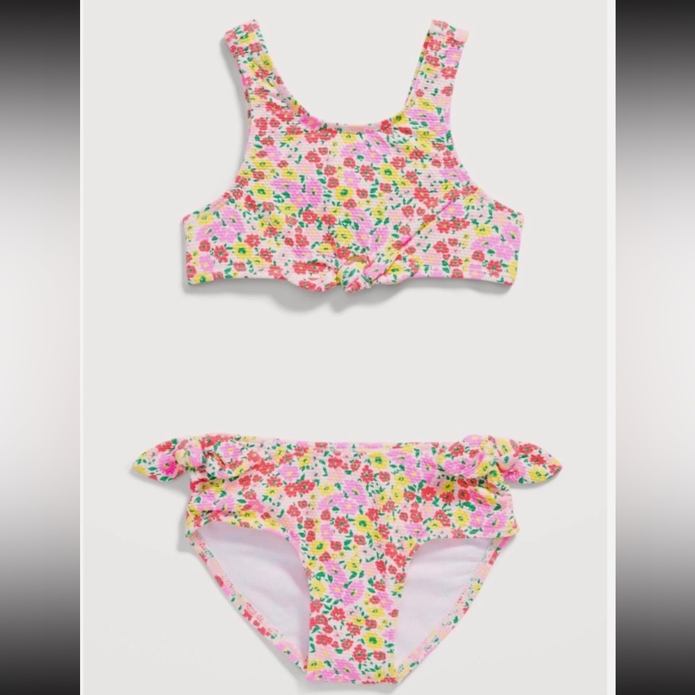 Old Navy Kids Floral Bikini - Multicolor Delight